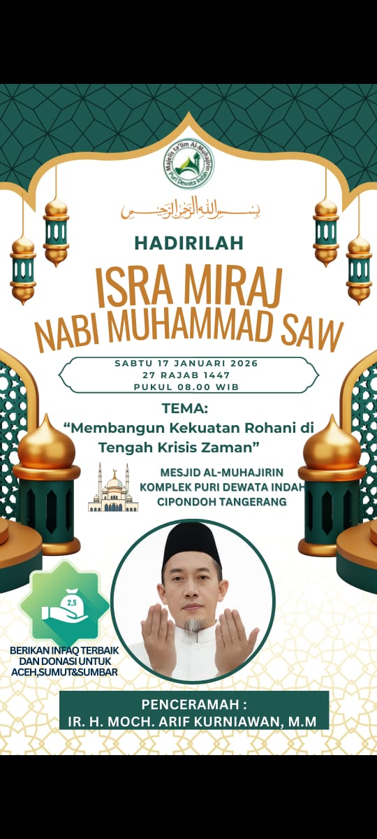 Poster Membangun Kekuatan Rohani di Tengah Krisis Zaman