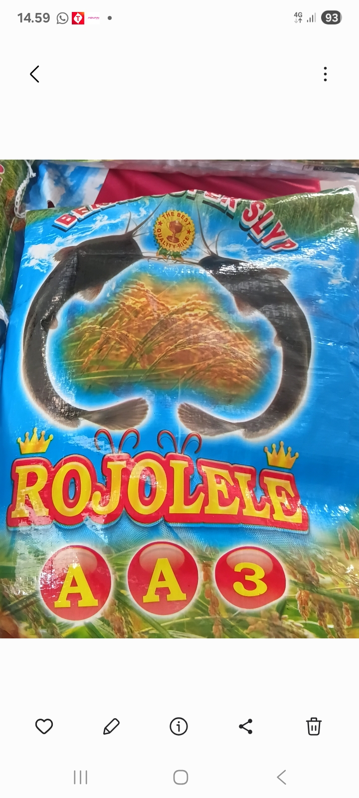 Beras rojolele